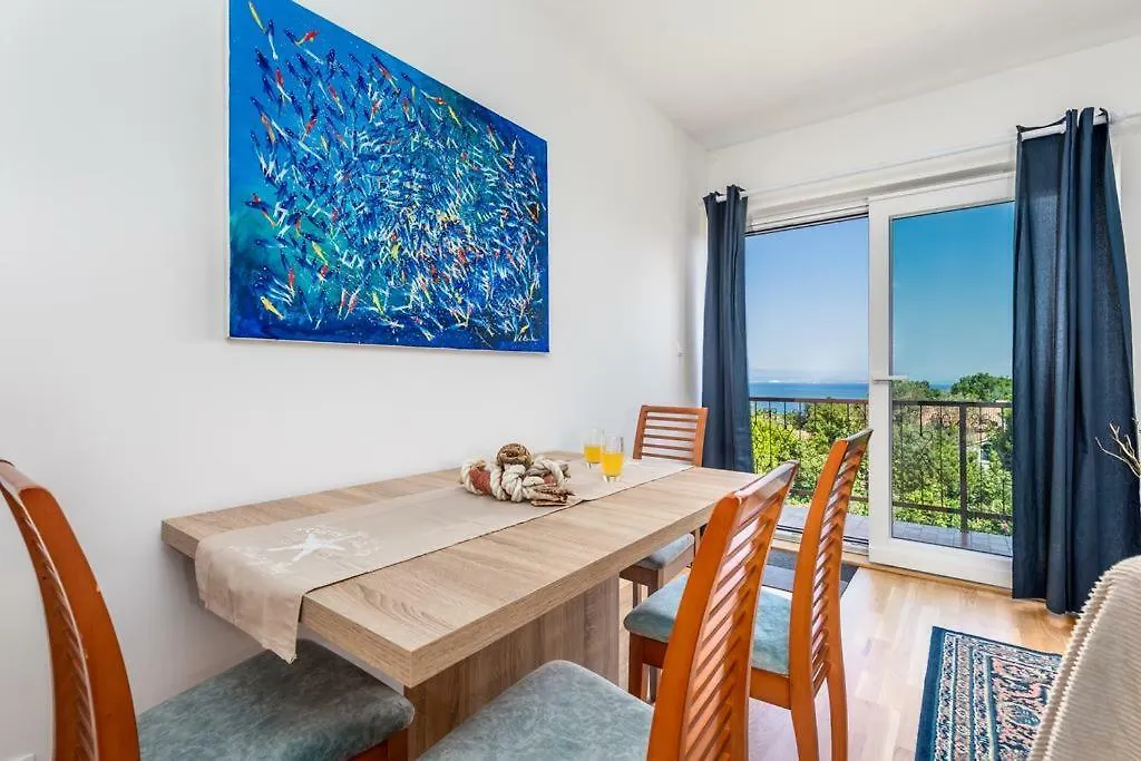 Apartment Roza, Sea View, Free Parking Icici Croatia